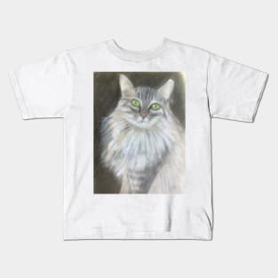 Purrfectly persian Kids T-Shirt